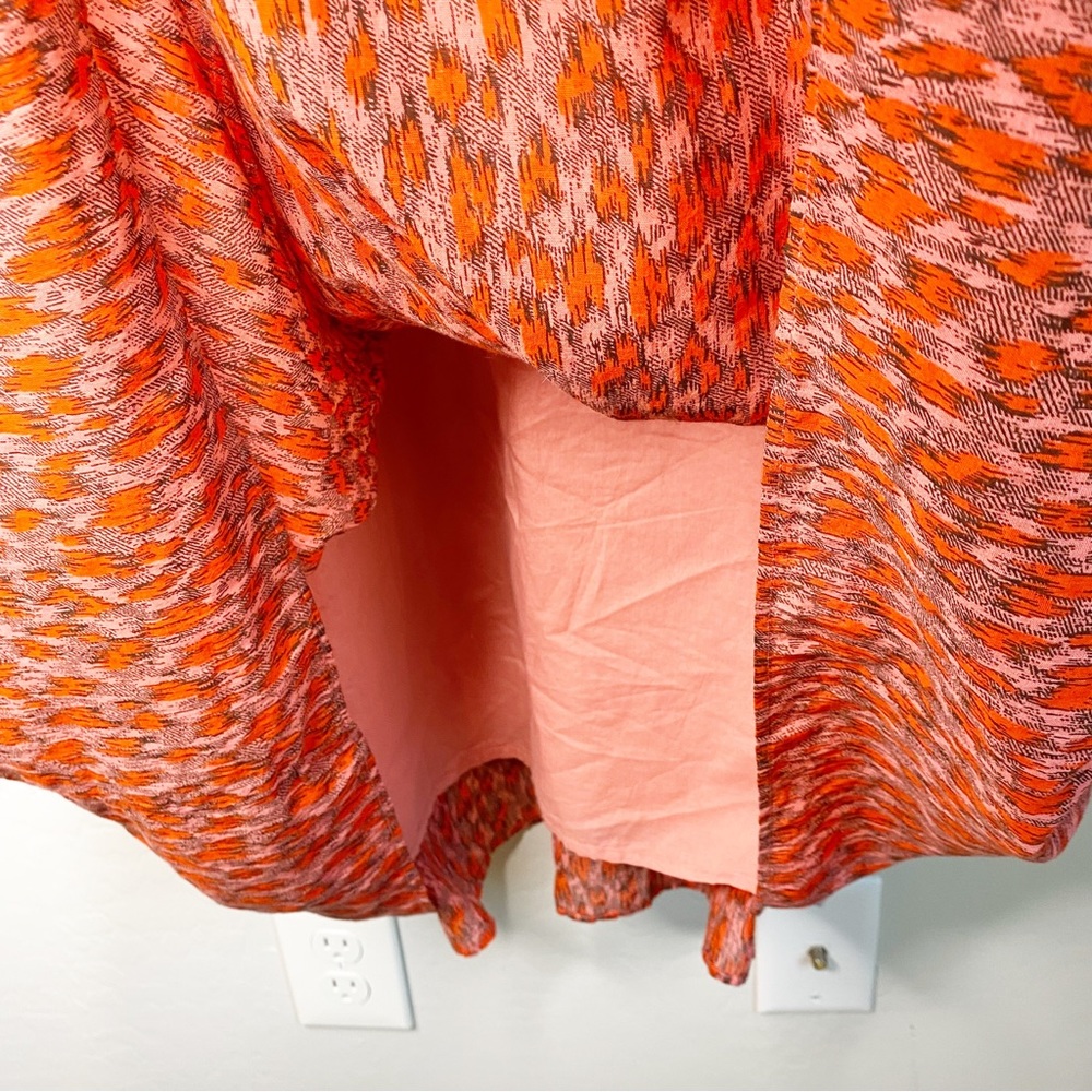 Joie Maxi Dress in Tea Rose Orange Pink Size S NWT - Picture 10 of 15